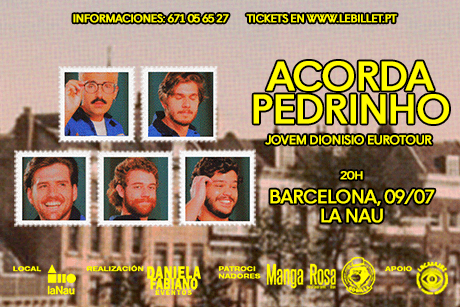 Jovem Dionísio en Barcelona - Acorda Pedrinho TOUR